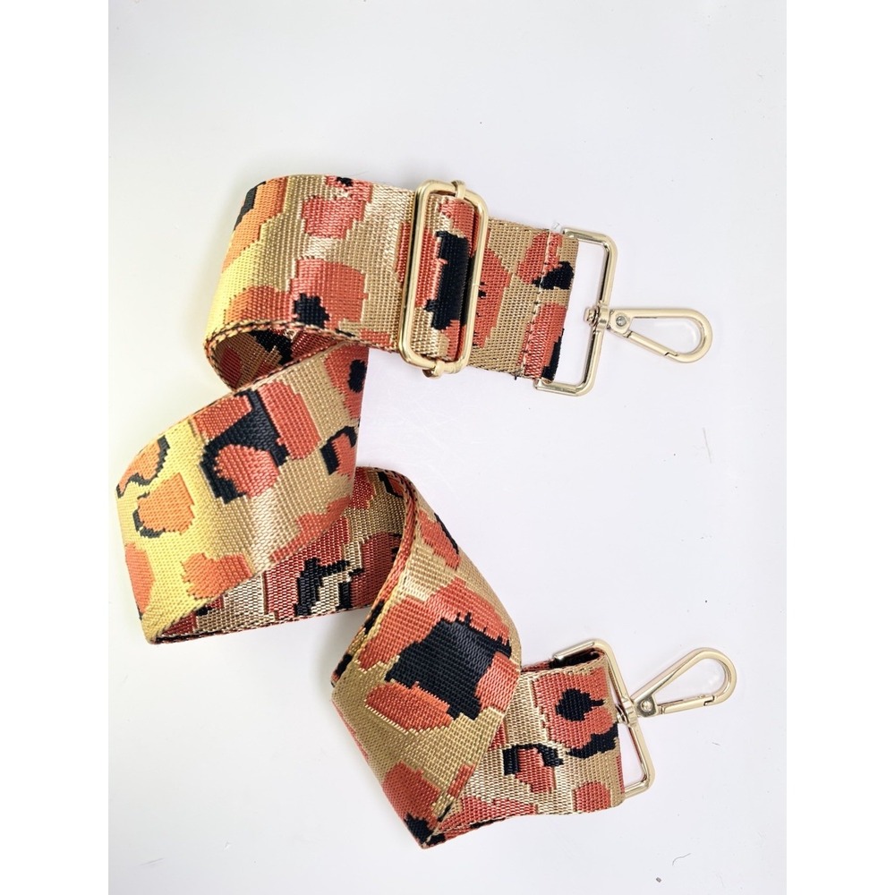 Orange Pair Adjustable Replacement Purse Crossbod… - image 3